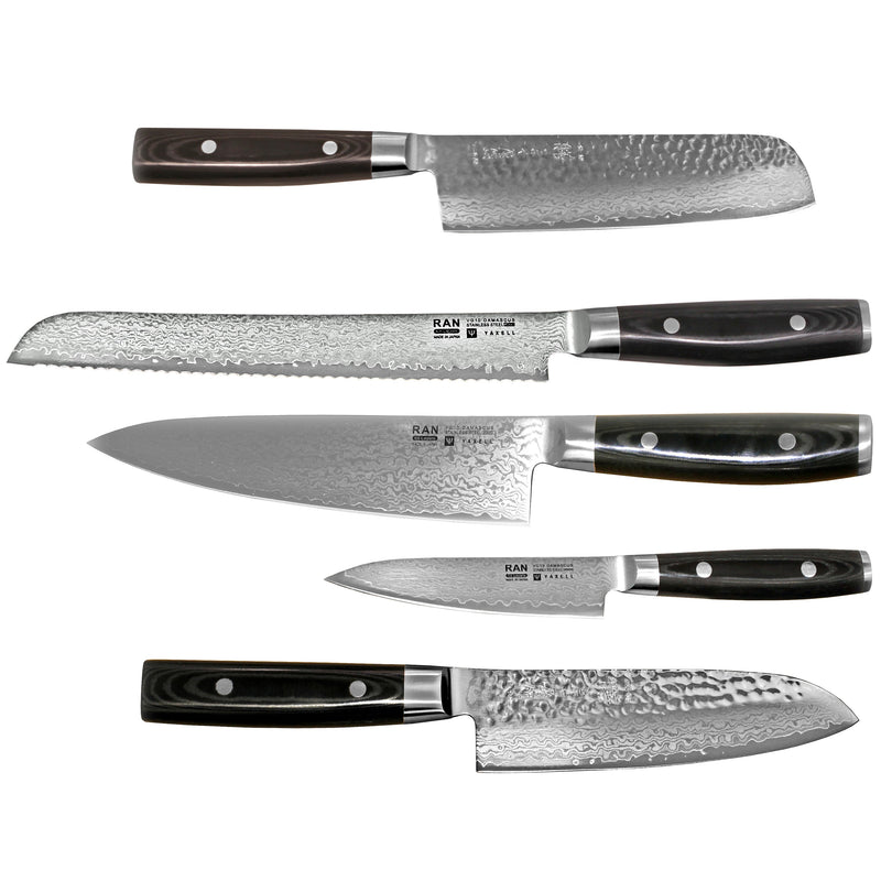 Alt-teksti: Yaxell RAN -sarjan huippuluokan japanilaiset keittiöveitset