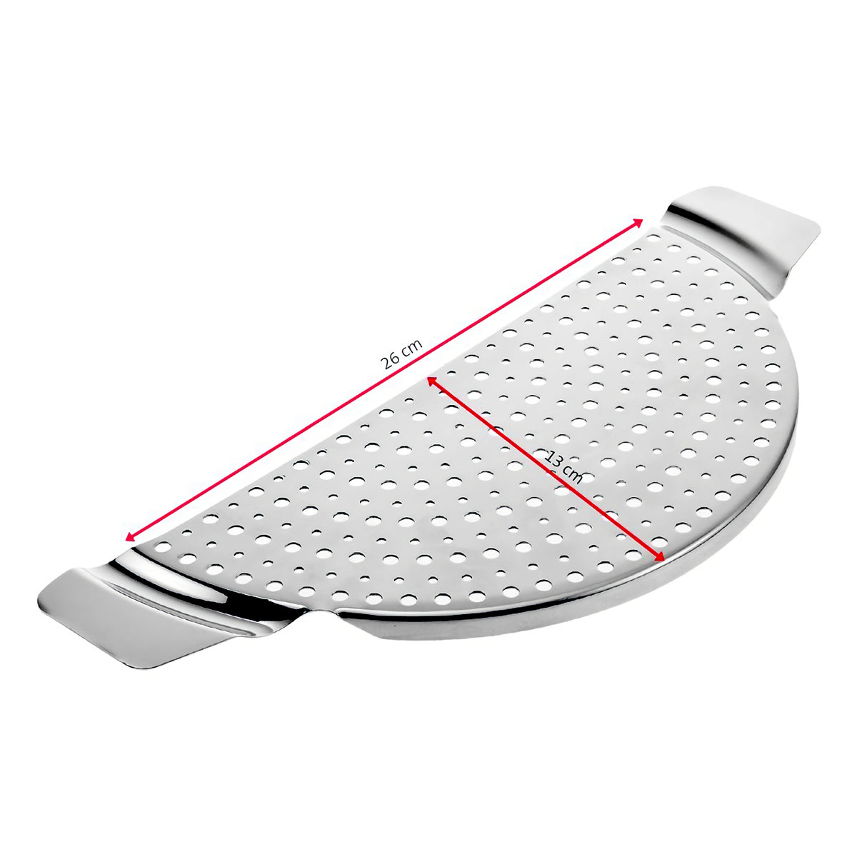 Westmark kaatolävikkö ruostumaton teräs, mitat 26 cm leveys ja 13 cm korkeus, sopii pieniin kattiloihin.