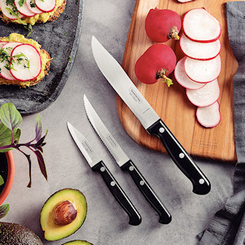 Tramontina Ultracorte Veitsisetti, 3 osaa