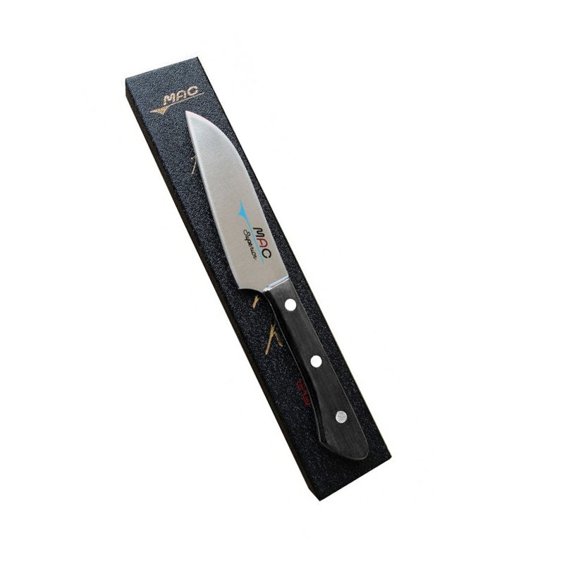 MAC Superior kuorimaveitsi SK-40 10 cm pakkauksessa, musta laatikko