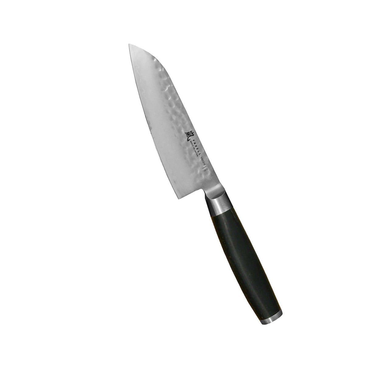 Yaxell TAISHI minisantoku 12,5 cm, damaskiterä ja musta kahva