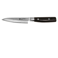 Yaxell Zen Vihannesveitsi 12 cm - Japanilainen Laatuveitsi, korkealaatuinen damascus-terä ja kestävä kahva ammattikäyttöön.