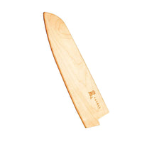Yaxell Teräsuoja Kokkiveitselle - Puinen Suoja 25,5 cm ilman veistä. Kevyt ja tyylikäs suoja veitsen terän suojaamiseen ja säilytykseen.