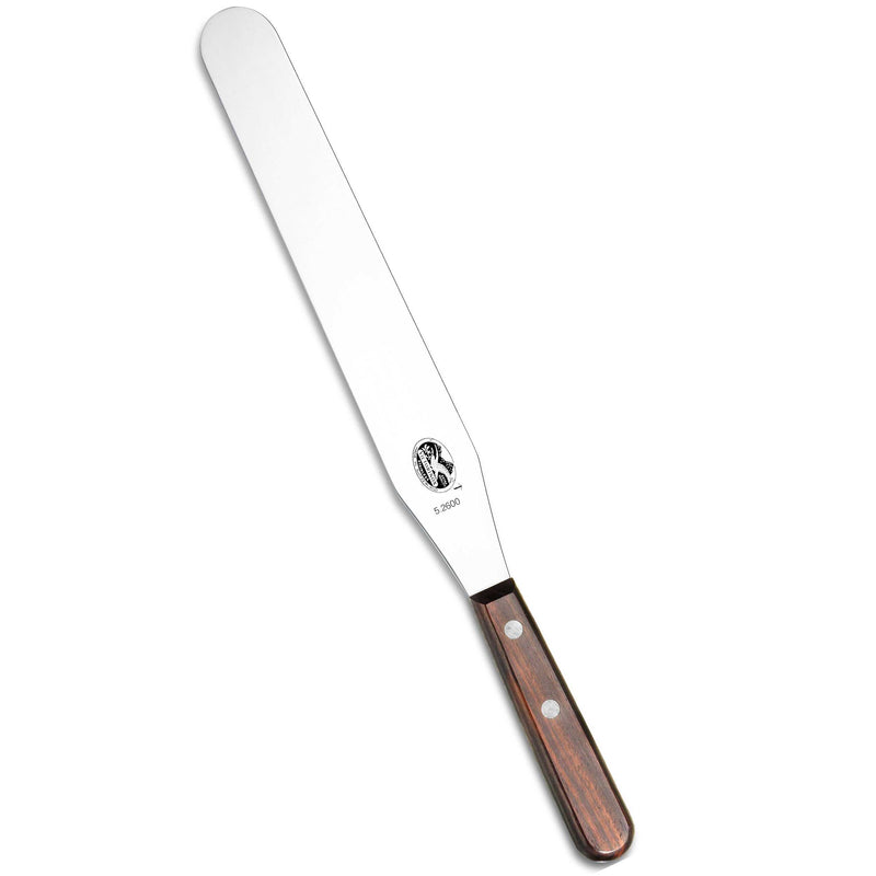 Victorinox palettilasta 25 cm, suorateräinen ja taipuisalla terällä. Vaahterapuukahva, soveltuu tarkkaan levitykseen.