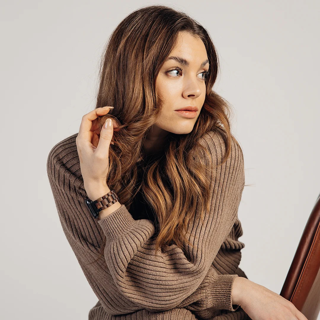 Apple Watch -ranneke, pähkinäpuu