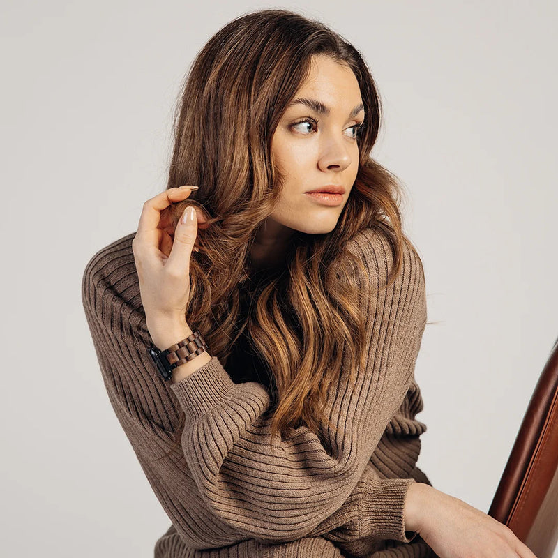 Apple Watch -ranneke, pähkinäpuu