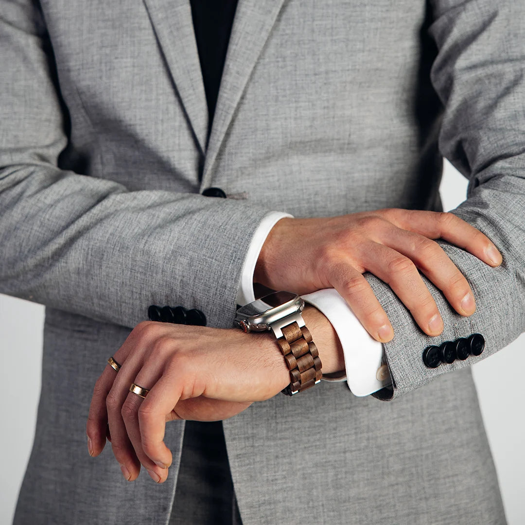 Apple Watch Ultra -ranneke, pähkinäpuu