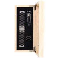 Puinen ranneke, eebenpuu (22mm)