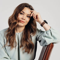 Garmin QuickFit ranneke, pähkinäpuu