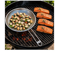 Ibili Grillauspannu 28 cm, rei’illä - täydellinen grillaamiseen