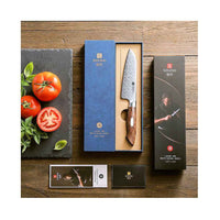 Xinzuo Jiang Minisantokuveitsi lahjapakkauksessa, mukana esite ja tyylikäs säilytysrasia, täydellinen lahjaidea