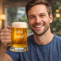 Pub Olutlasi Kahvalla, 50 cl,  Kaiverruksella