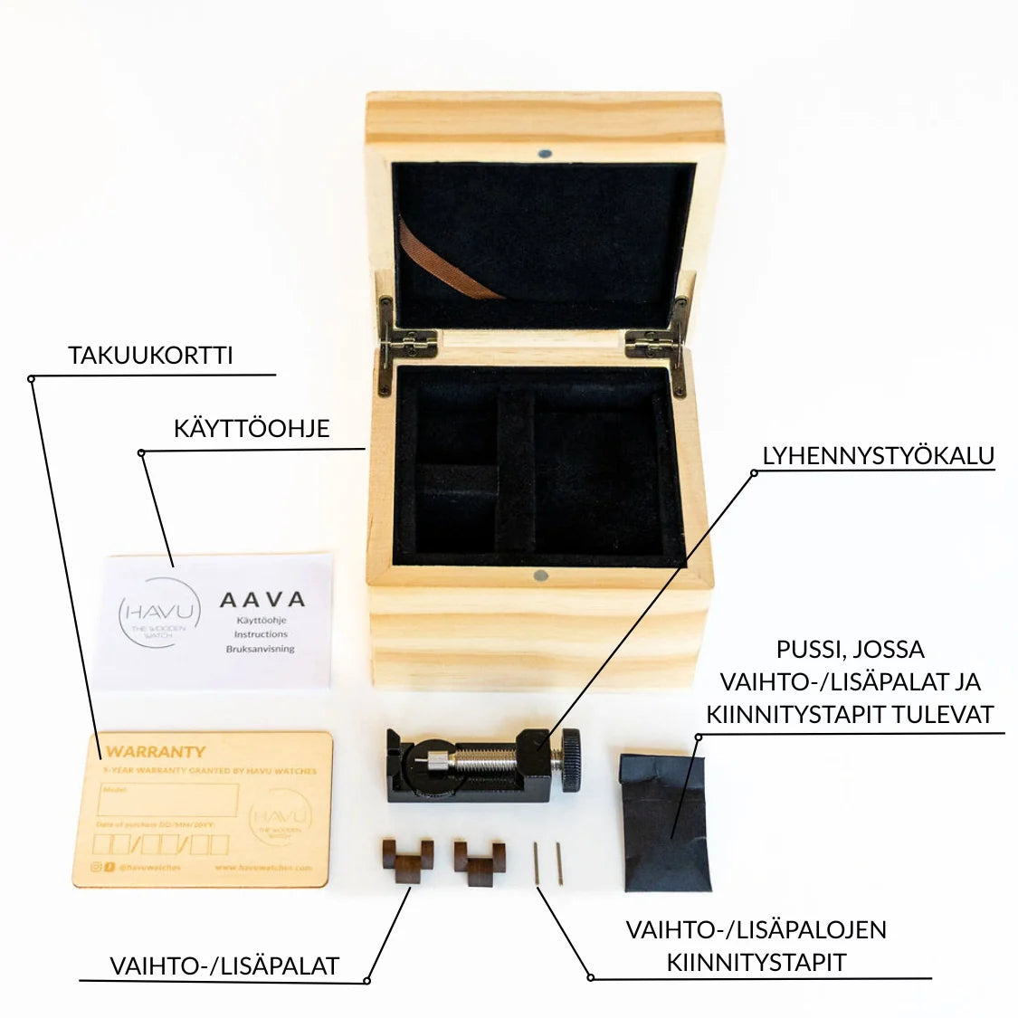 Revontuli Eebenpuu (32mm)