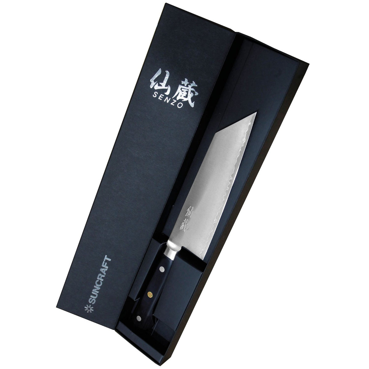 Suncraft Senzo Pro Kiritsuke - Japanilainen huippuveitsi tyylikkäässä lahjapakkauksessa, täydellinen lahja kokille tai harrastajalle.