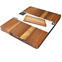 Skye leikkuulauta 40 x 30 cm akasiapuusta myyntipakkauksessa, osa keittiövälineet ja tarvikkeet -valikoimaa.