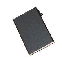 Musta Rfid-alumiininen korttilompakko, 6-8 kortille