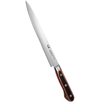 Suncraft SENZO Clad Siivutusveitsi 24 cm - Täydellinen Leikkuuseen, japanilainen veitsi ruostumattomasta teräksestä, ergonominen puukahva