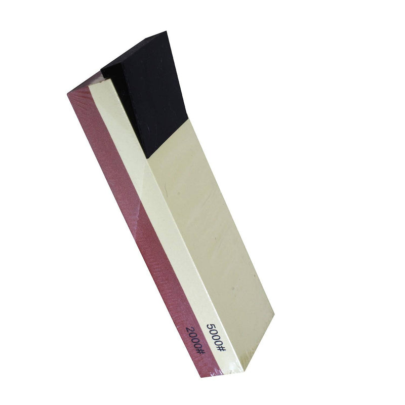 Veitsikaupan 10 asteen kulmaohjuri asennettuna teroituskiveen, tarkkaan veitsenteroitukseen keittiövälineissä