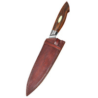 Xinzuo Teräsuoja Kokkiveitselle, Nahkaa