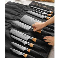 Xinzuo Veitsilaukku Olkahihnalla, 12 veitsipaikkaa