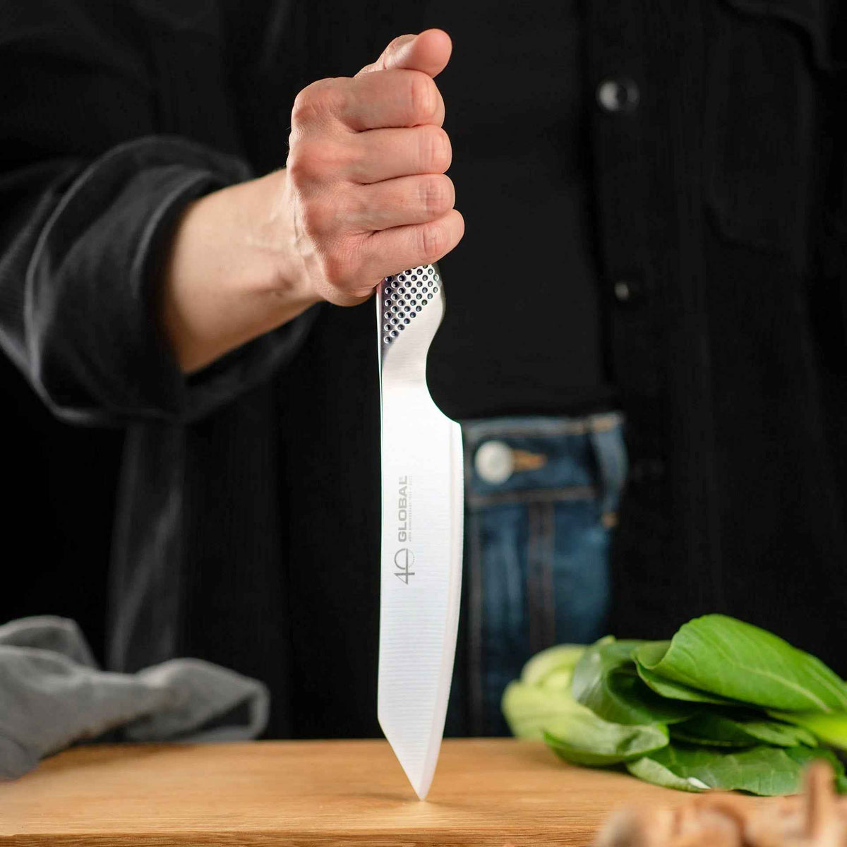 Global GS-110 Kiritsuke, juhlavuoden veitsi, 15 cm