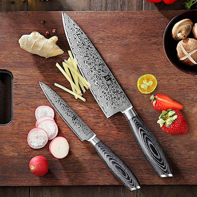 Xinzuo Ya Damascus Veitsisetti, 2 osaa