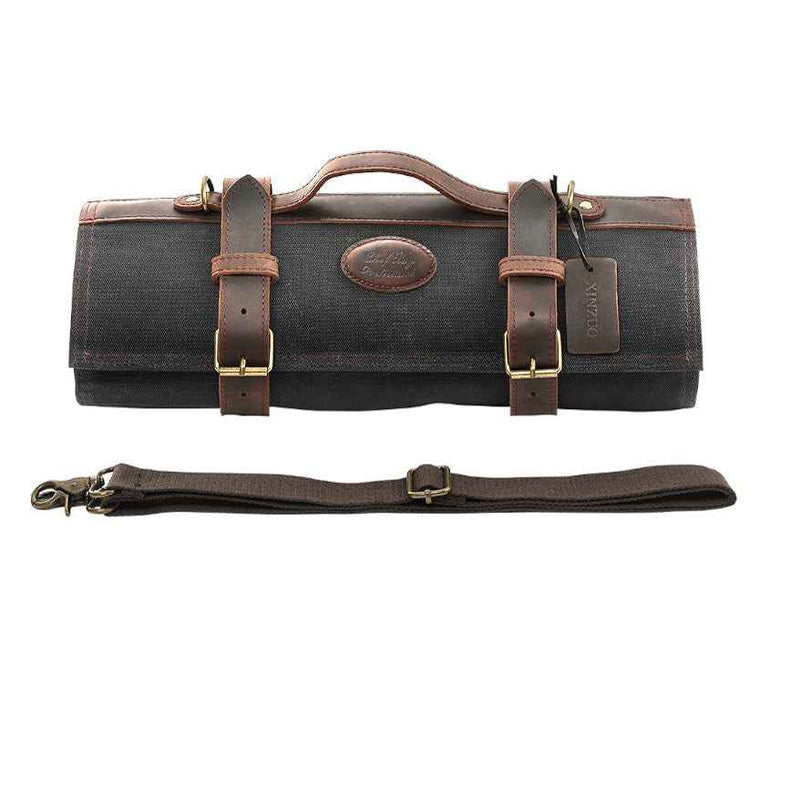 Xinzuo Veitsilaukku Olkahihnalla, 12 veitsipaikkaa