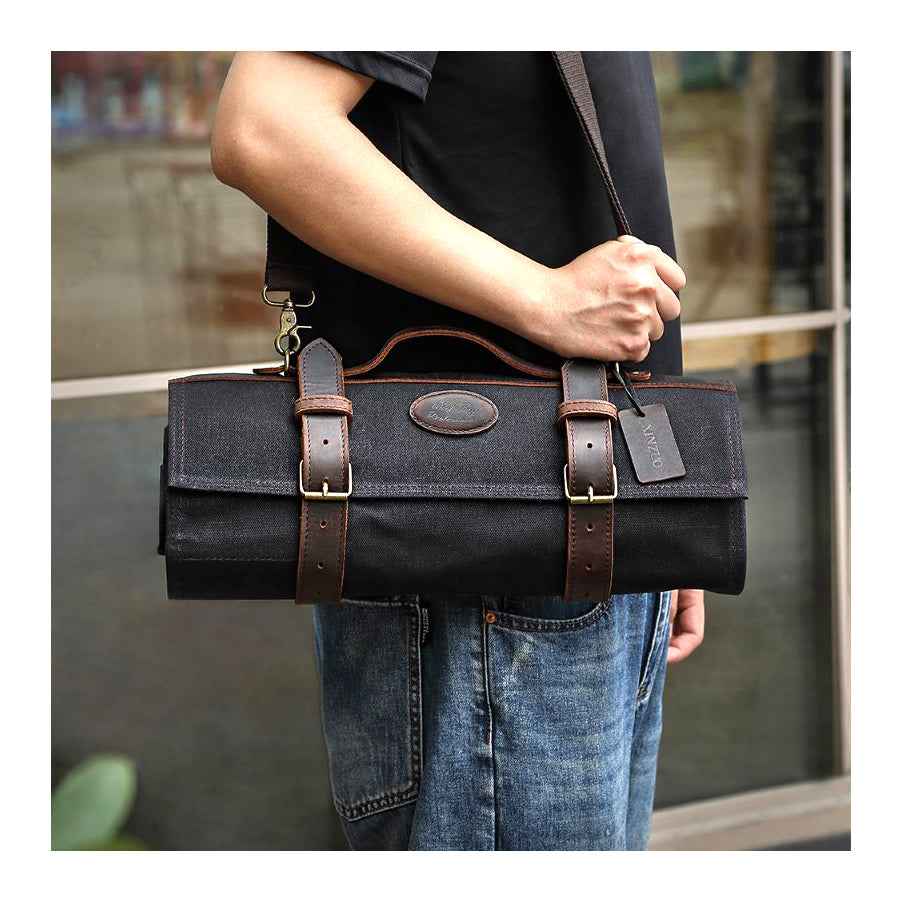 Xinzuo Veitsilaukku Olkahihnalla, 12 veitsipaikkaa