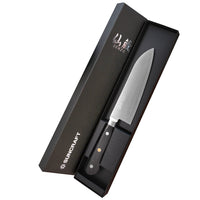 Suncraft Senzo Pro Santoku - Täysi Ruoto Veitsi 16.5 cm tyylikkäässä lahjapakkauksessa, täydellinen lahja keittiömestareille.