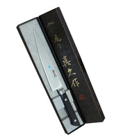 MAC Vihannesveitsi PKF-60 lahjapakkauksessa, japanilainen keittiöveitsi vihannesten ja hedelmien kuorimiseen ja fileointiin.