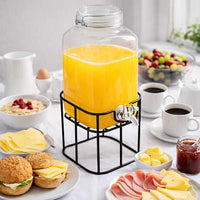 Lasinen juoma-annostelija hanalla 3,6 l