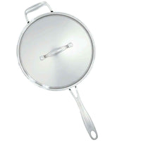 Stellar paistokasari kannella, ylhäältä kuvattu