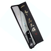 MAC Superior santoku SK-65 17 cm pakkauksessa, musta laatikko
