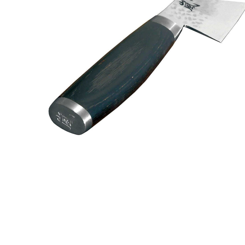 Yaxell TAISHI leipäveitsi 23 cm kahvan lähikuvassa