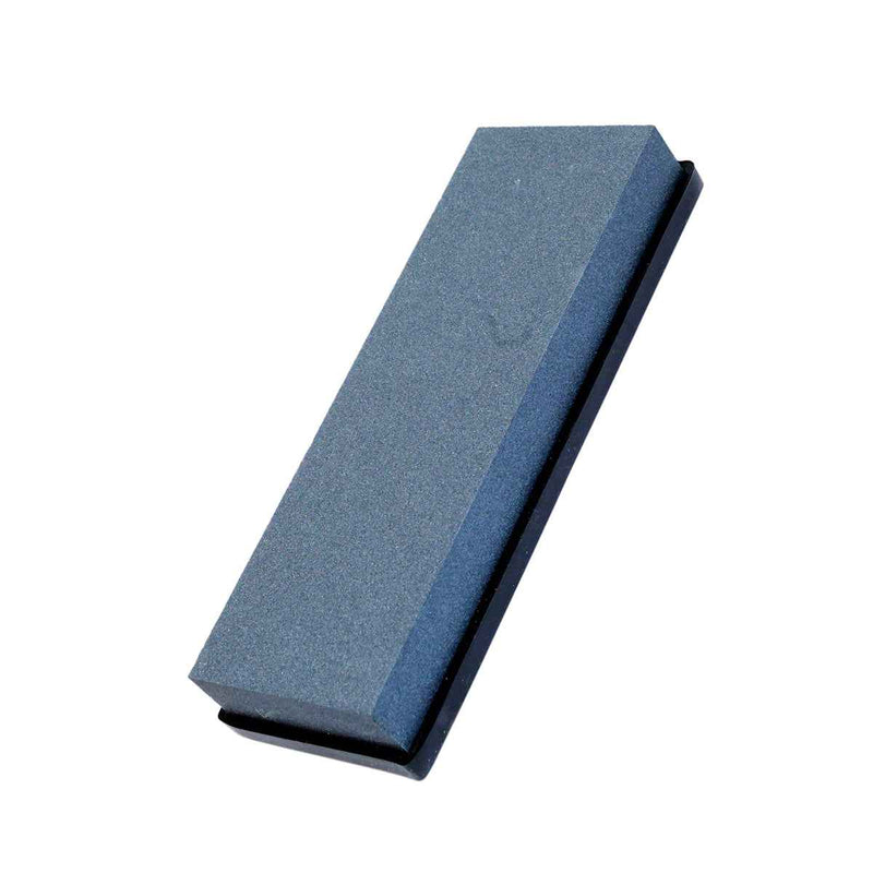 Tasoituskivi veitsen teroittamiseen, tasainen puoli esillä. Välttämätön teroituskivien pinnan suoristamiseen kotikeittiössä.