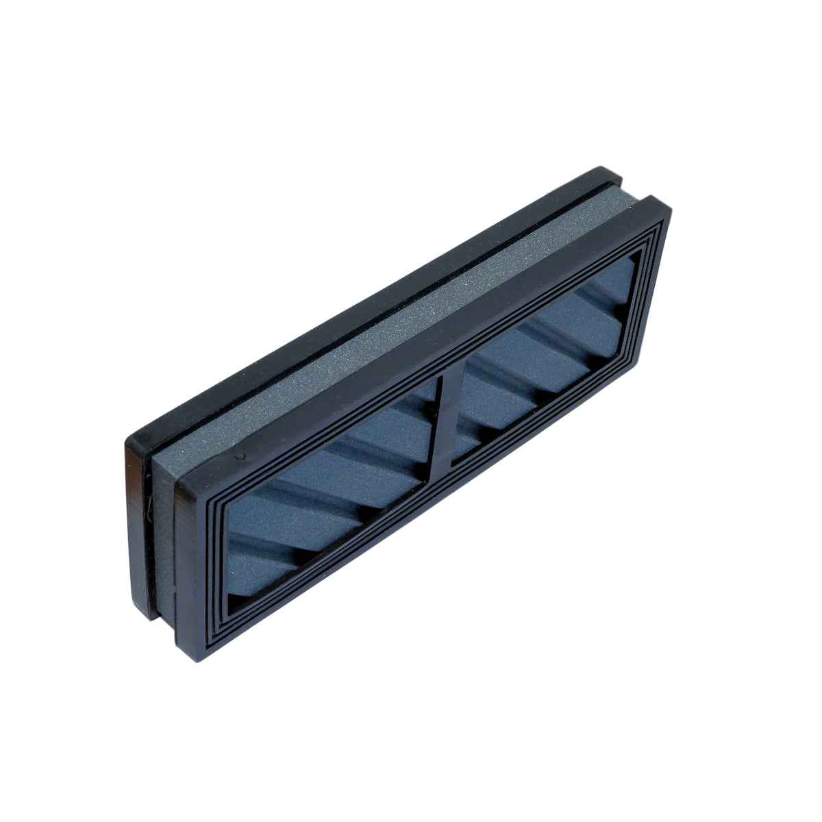 Tasoituskivi veitsen teroittamiseen, pohja ja rakenne näkyvissä. Kestävä rakenne takaa tehokkaan hiomakiven tasoituksen.