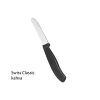 Swiss Classic  kahva. Terän hammastus nostaa leikkuutehoa