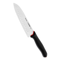 Giesser Santoku veitsi 19 cm, japanilainen kokkiveitsi kevennetyllä terällä ja ergonomisella PrimeLine-kahvalla ammattikäyttöön.