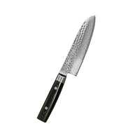Yaxell Zen Santokuveitsi - Parhaat japanilaiset veitset, 37-kerroksinen damascus-terä, tasapainoinen ja tarkka veitsi ruoanlaittoon.