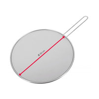 Westmark Picante roiskeritilä 30cm halkaisijalla, mitoitettu sopimaan 29 cm paistoastioihin ja estämään roiskeet