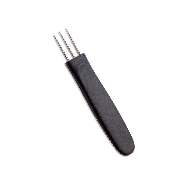 Giesser Kalapiikki - Ruostumaton Teräs 3 Piikillä, ergonominen musta kahva ja kolme 3,2 cm piikkiä kalan käsittelyyn keittiövarusteena.