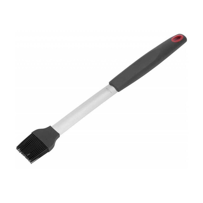 Westmark marinadisivellin, jossa pitkä ruostumaton teräsvarsi ja kuumuutta kestävä silikoniharja. Erinomainen keittiöväline grillaamiseen.