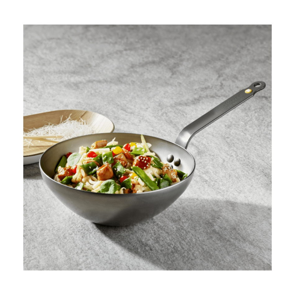 De Buyer Wok Mineral B, 28 cm