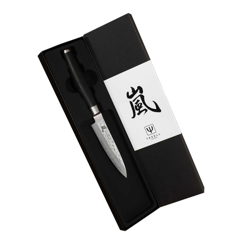 Yaxell TAISHI veitsi laatikossa, japanilainen muotoilu
